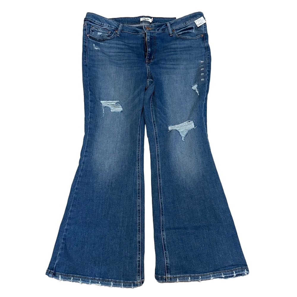 Maurice’s Edgley Mid Rise Flare -  NWT Size 20